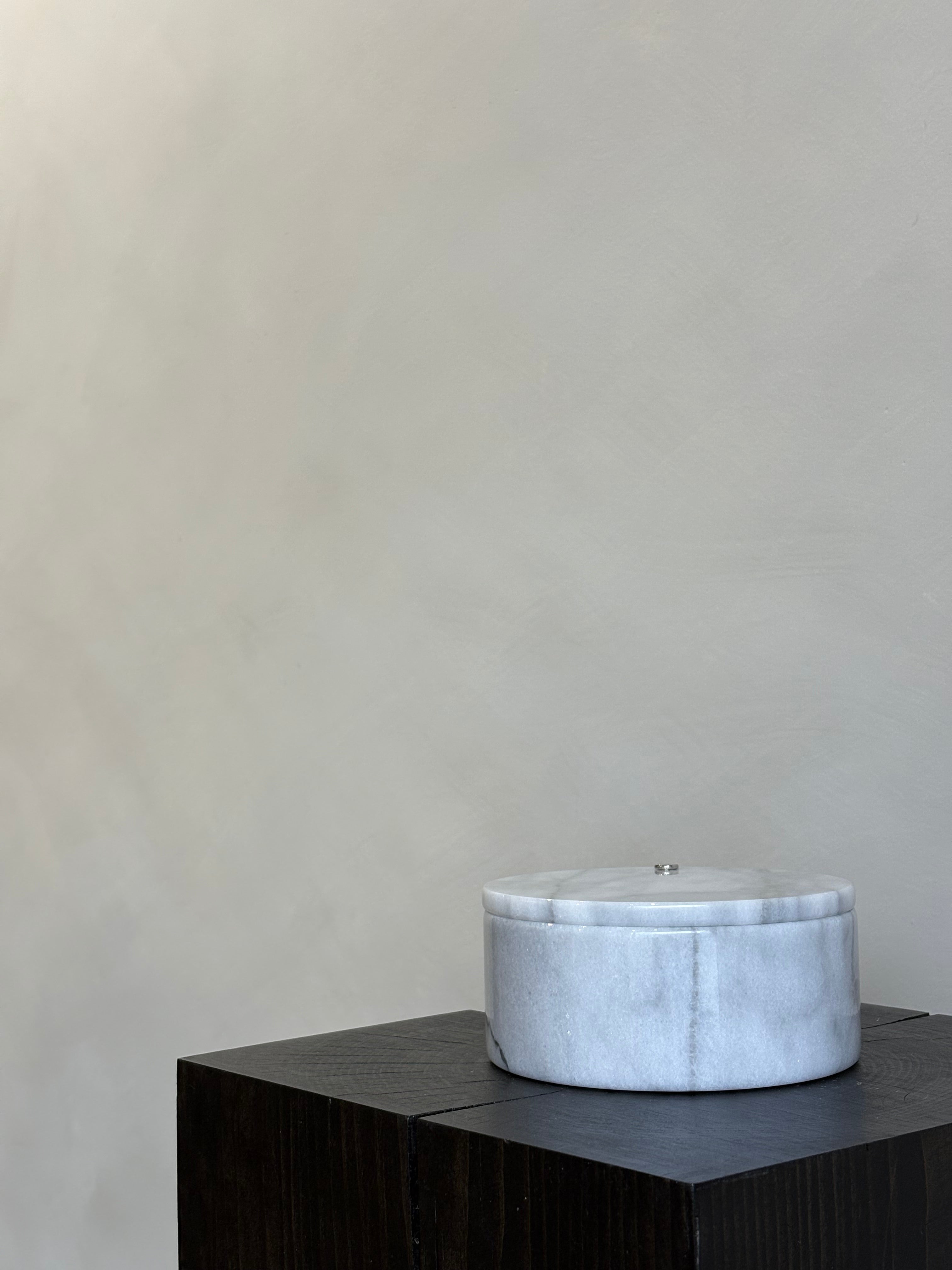 MARBLE SALT CELLAR