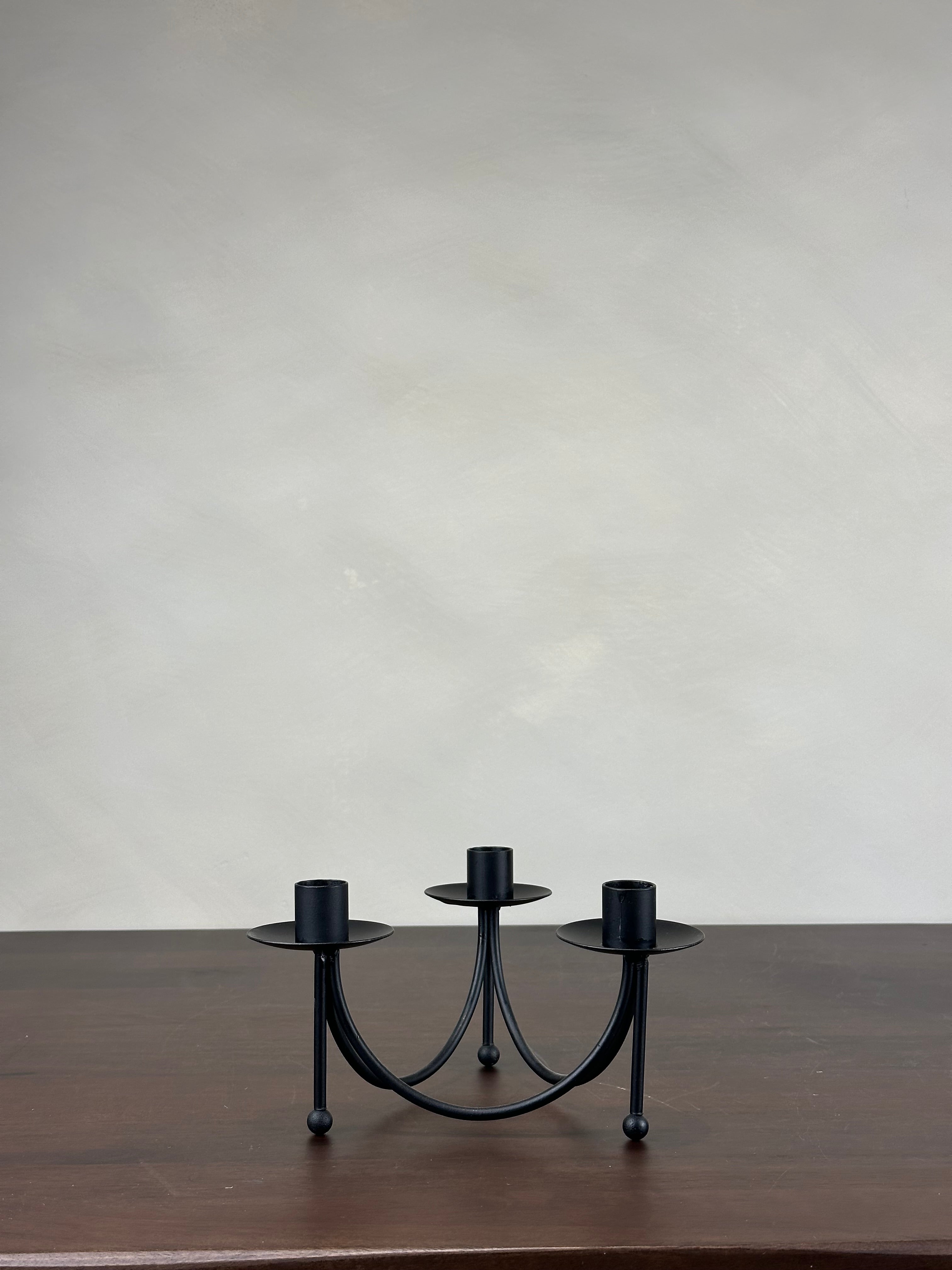 3-LIGHT CANDLE HOLDER