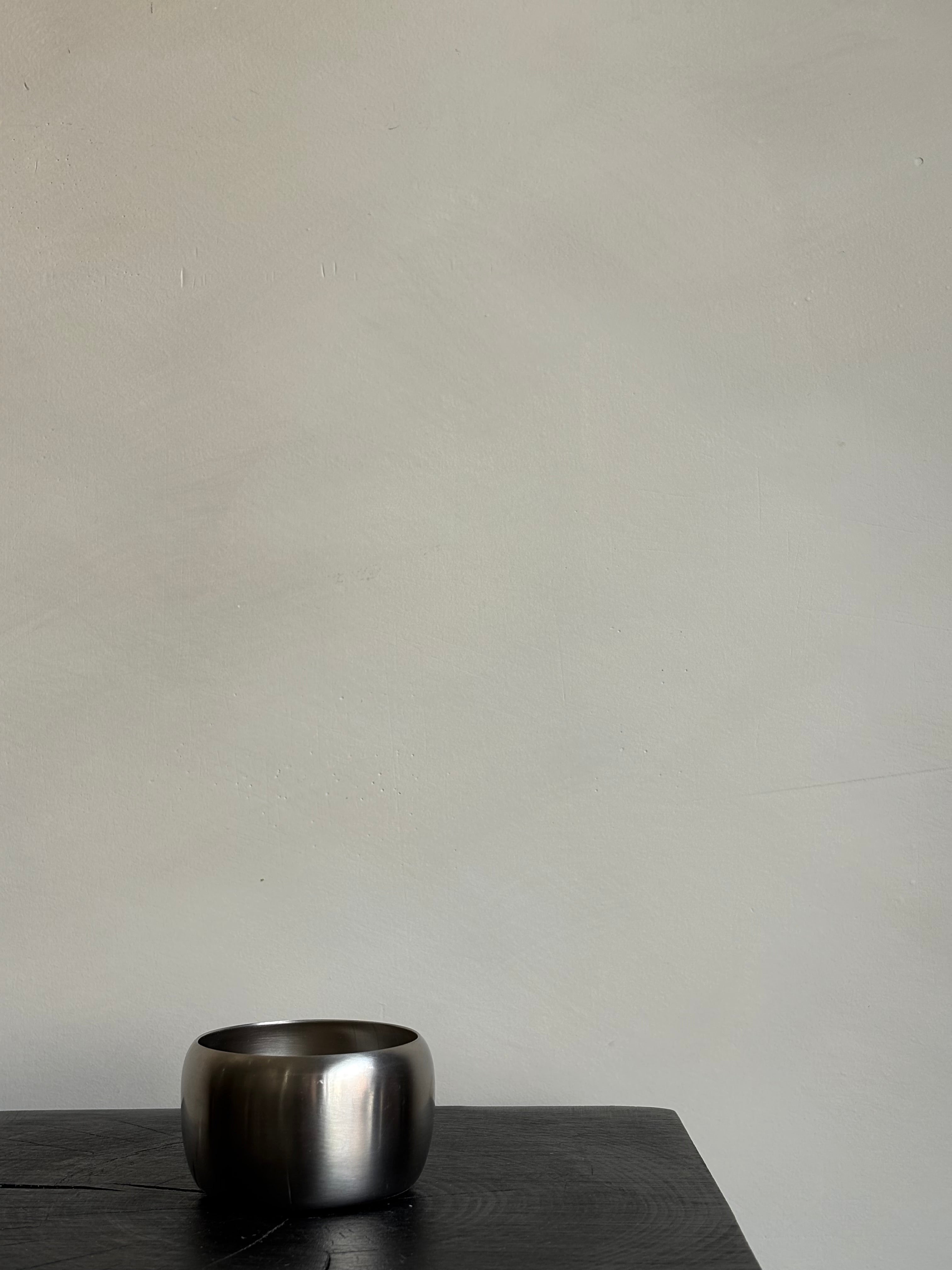 CHROME TRINKET DISH