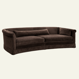 Vintage Velvet Sofa - Restored