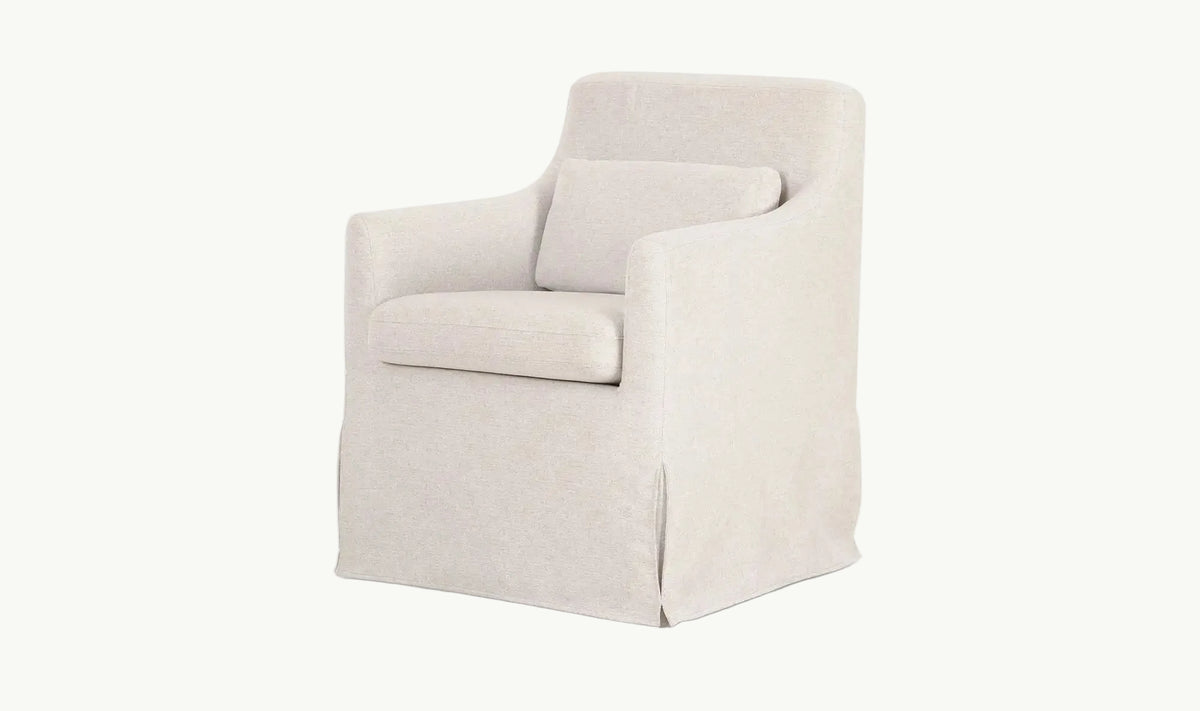 THE RENE SLIPCOVER DINING CHAIR