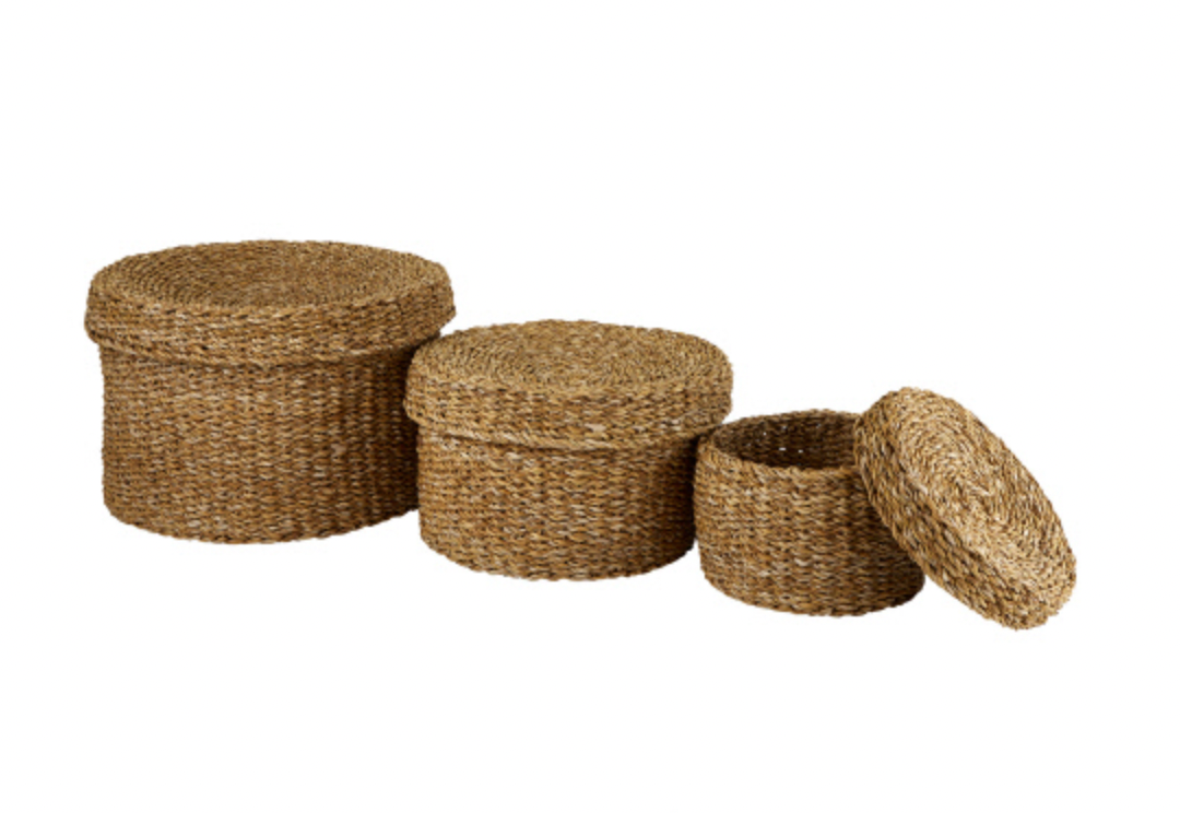 OLLIE ROUND BASKET