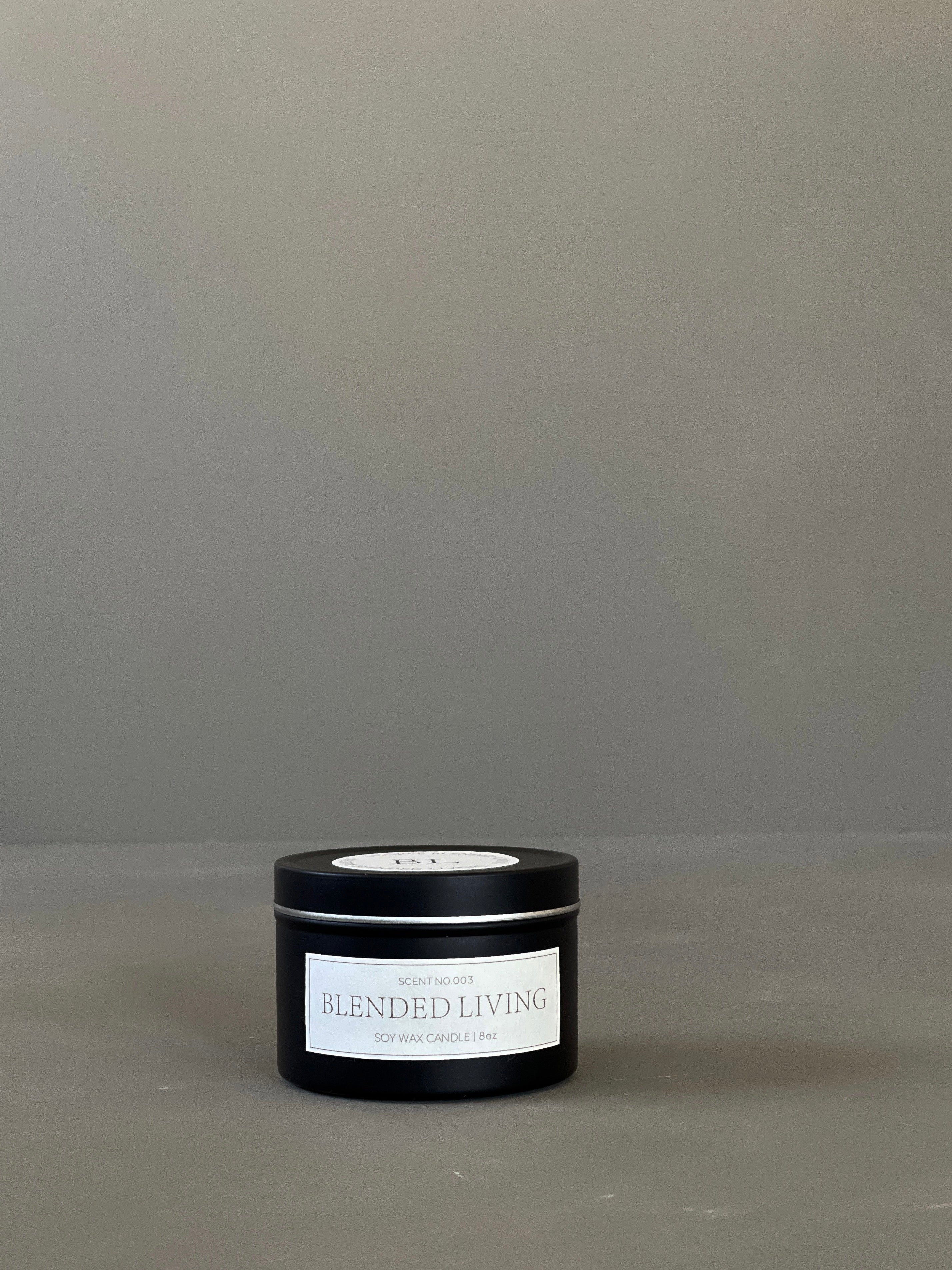 BLVG SOY WAX CANDLE | TIN 8oz