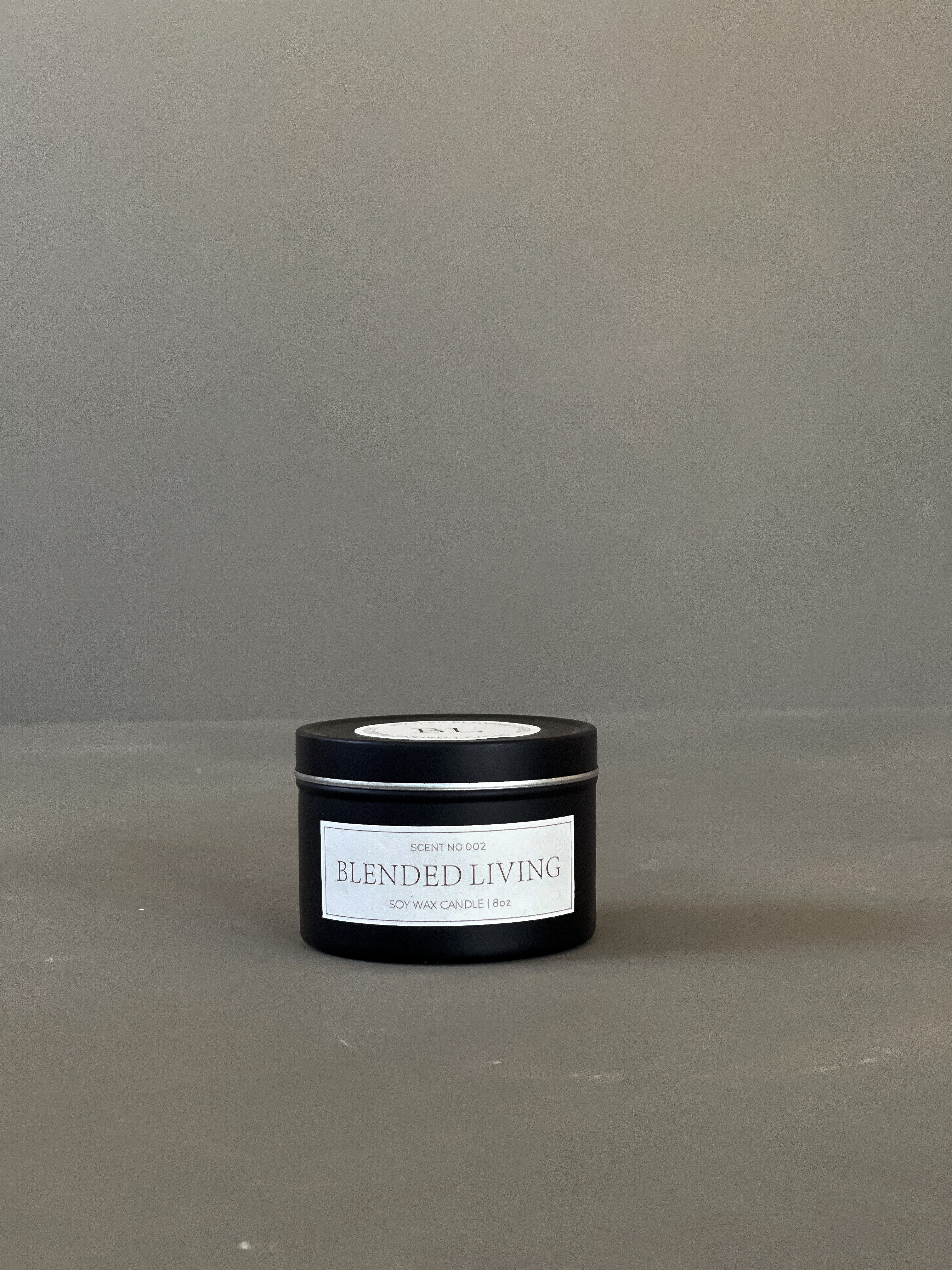 BLVG SOY WAX CANDLE | TIN 8oz