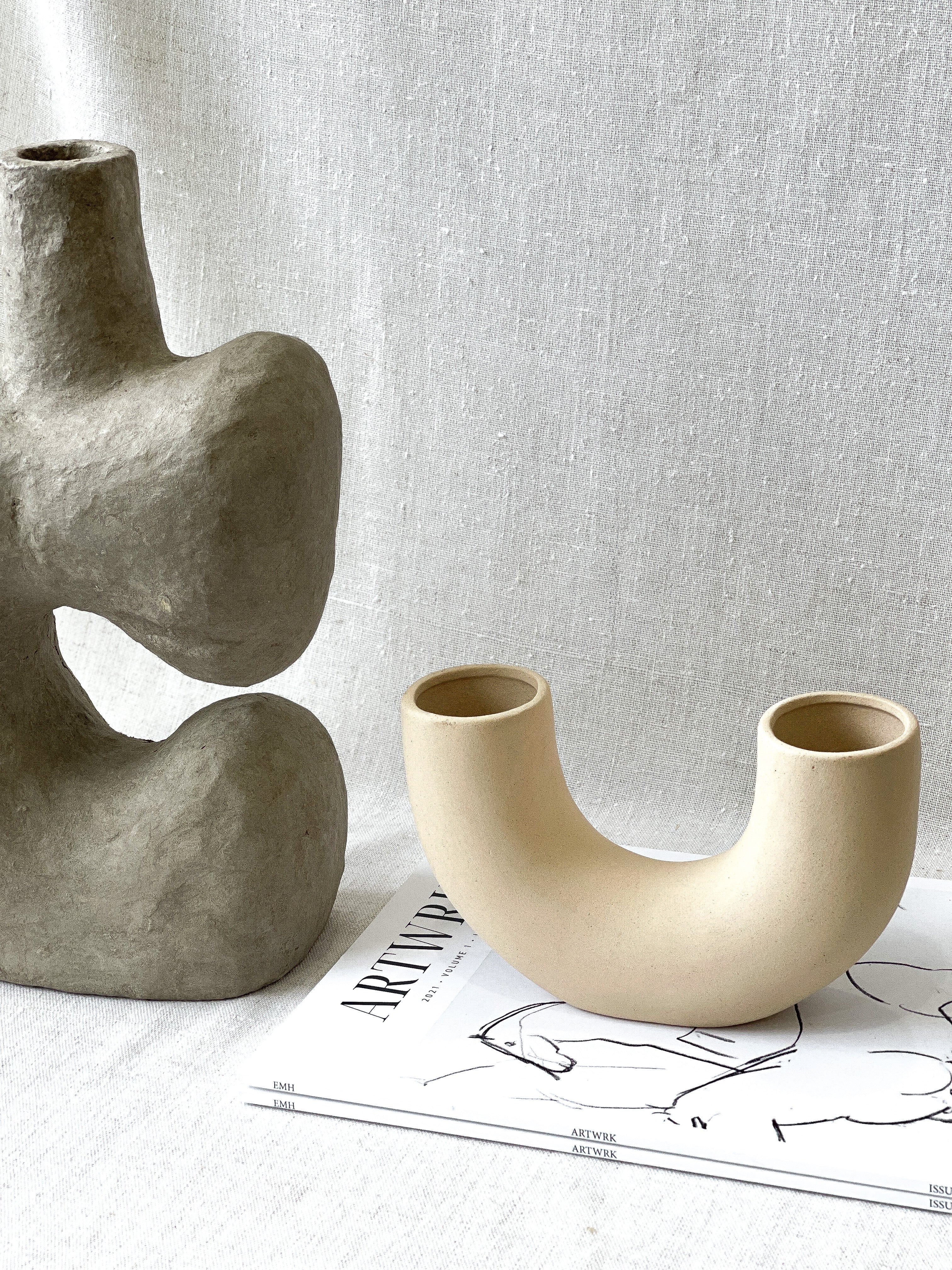 DIEM U-SHAPED VASE